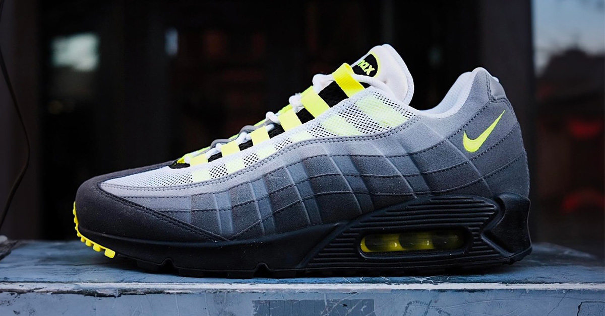 Seltener Nike Air Max 95 90 Neon Hybrid taucht als Sammlertraum auf